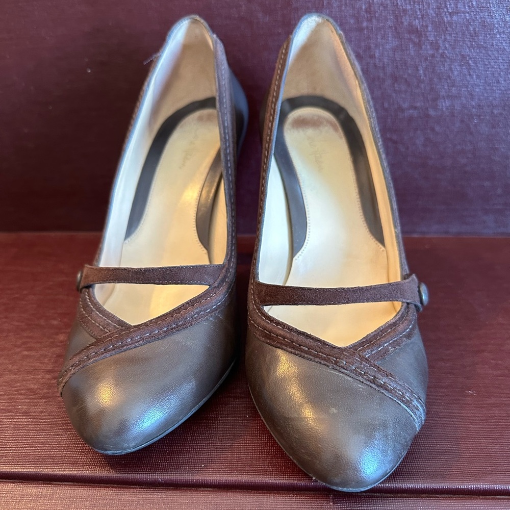 Cole Haan Brown Heels Adelyn Mary Jane pumps dark chocolate 8.5 B original box - Picture 5 of 15